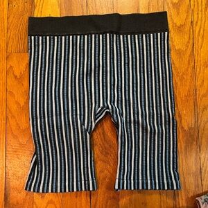 Intimately Free People XS/S Blue Stripe Bike Shorts